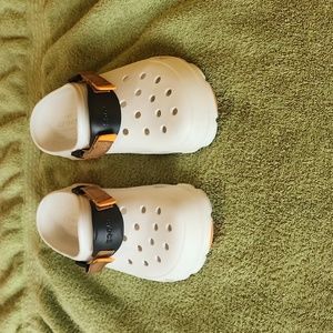 Crocs White All-Terrain size 11-12